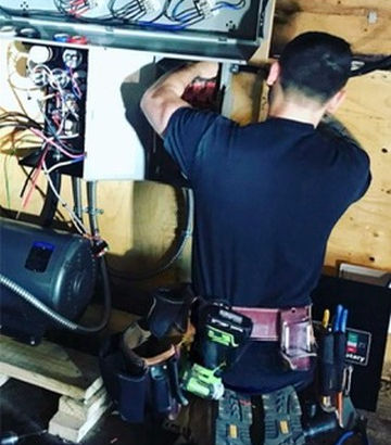 Interior lighting installation and electrical finishing — Modern Electrical Contractors INC